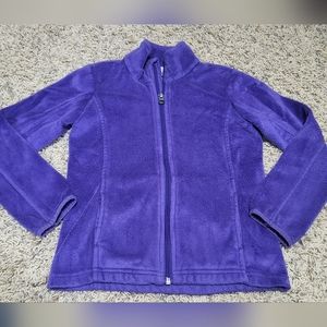 Magellan size S (7) purple fleece jacket